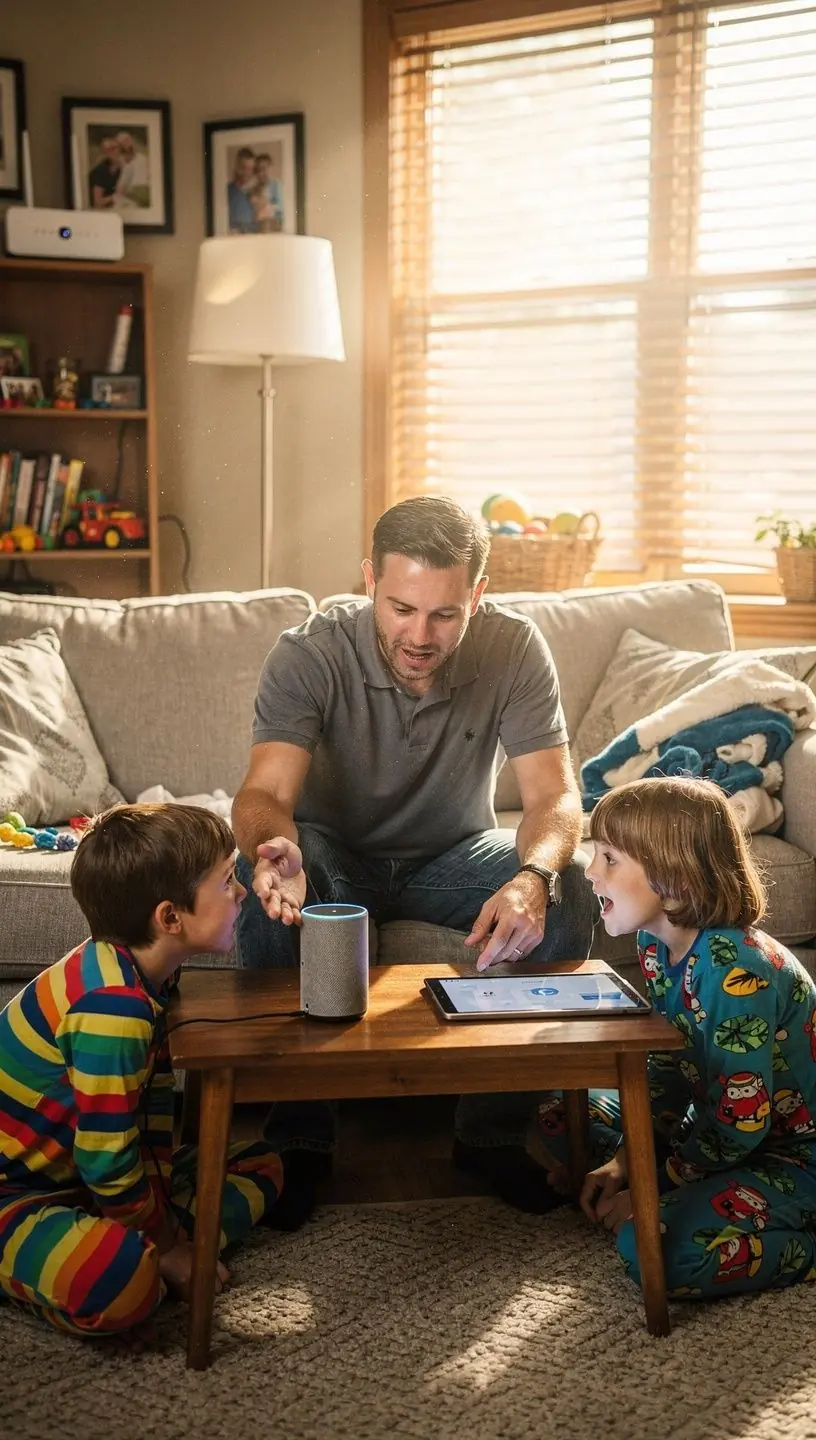 Individual securing personal data with cybersecurity tools