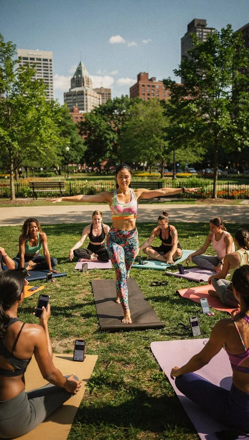 Social media icons representing modern communication tools